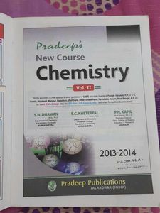 PRADEEP CHEMISTRY CLASS 11TH PART 2 ONLY