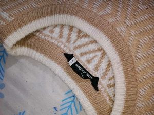 Patterned Knit Sweater