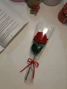Crochet Rose Bouquet