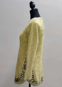 Fluffy Long Sleeve Sweater Top