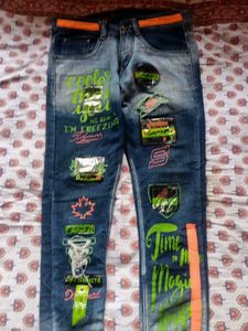 Cool Graphic Jeans