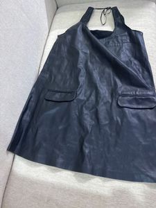 ZARA FAUX LEATHER DRESS