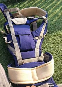 Baby Carrier - Blue & Beige