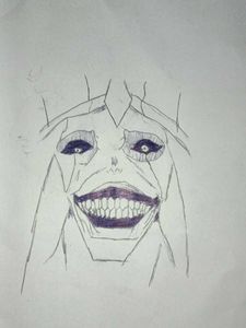 Creepy Smile Sketch