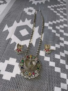 Traditional Oxidized Jewelry Set