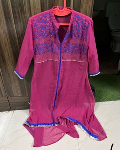 New Soch Magenta Kurta Never Worn