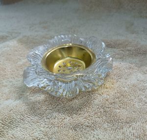 Glass Flower Incense Burner(1piece)
