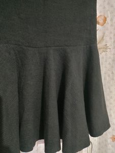 Skirt Green In Color