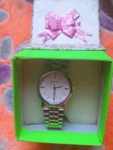 Sonata Stainless Steel Watch