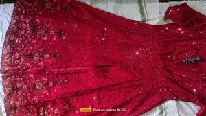 Red Embroidered Lehenga Choli