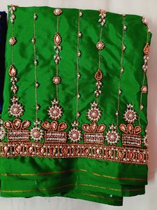 🤩Urgent Sale🔥Heavy Maggam Work Blouse Pieces