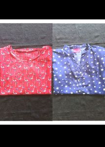 5combo offers🥰🎉top and shirt