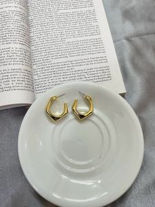 Anti Tarnish Golden Hoops