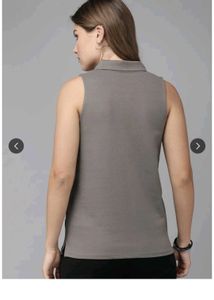 Roadster Sleeveless Polo Top