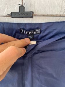 Blue Cargo Pants