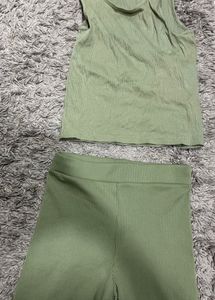 H&M Active Wear Shorts And Top