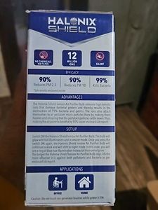 Halonix Shield Ionizer Air Purifier 9w Bulb