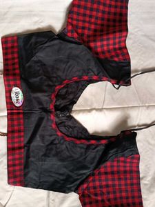 Stylish Black &amp; Red Blouse