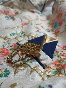 Floral embroidered dress