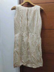 Golden Sleeveless Dress