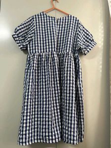 Gingham Checkered Dress
