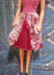 💕COMBO Blonde Hair Cute Barbie With Brush