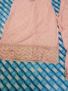 Elegant Kurta Set Peach🍑