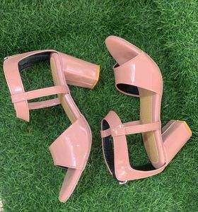 Pink Ankle Loop Heels