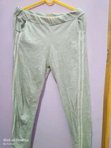 Woman Striped Grey Tracksuit