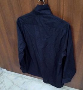 Classic Black Button-Down Shirt