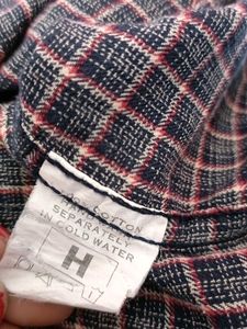 Checkered Hooded Shirt