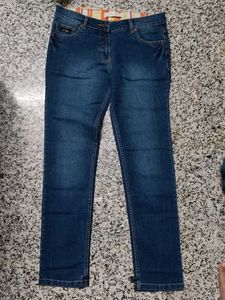 Dark Blue Denim Jeans
