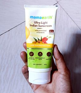Mama Earth Sunscreen Spf50 PA+++. 80g