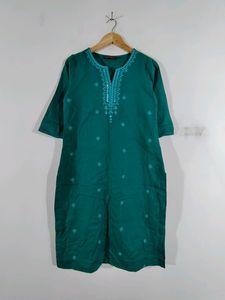 Teal Green Kurta (Women's)
