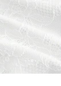 lace white dress