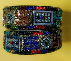 Vintage Rhinestone Bangle Bracelets