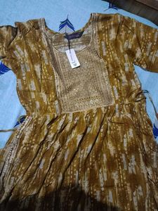 Fashionable *Mustard* Kurti