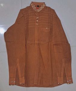 Brown Ethnic shirt