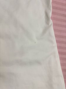 🎀White Dress with Black Bow