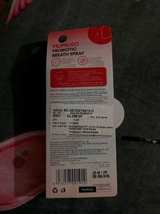 Probiotic Breathe Spray (Sweet Strawberry)