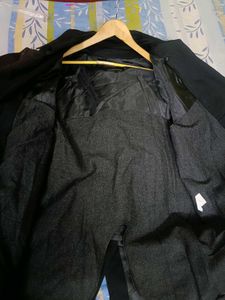 Imported Classic Black Trench Coat
