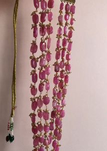 Pink Beaded Necklace