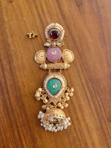 New/Unused Gold Plated Light Weighted Brass Jhumki