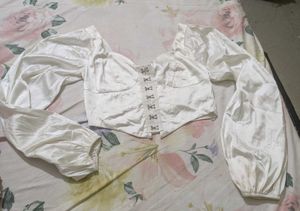 White Corset top