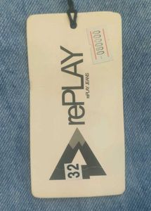 Replay Blue Denim Jeans