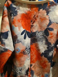 Floral Print Long sleeve sweater