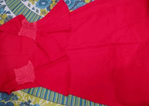 Red One Piece Dress