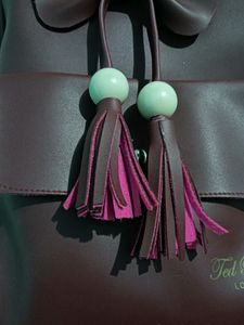 Meroon Ribbon Backpack