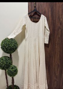 Midi Dress With Gown