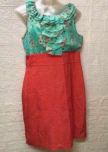 Tops & Dresses For Rs.99/ L Size Floral Dress